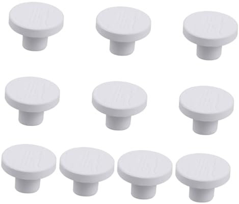 DRESSOOS 10stücke Aquarium Korallenständer Korallenhalterung Korallenfragmentständer Basis Für Aquarien Aquarien Zubehör Weiß