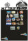 Anwicar Magnettafel - Magnetische Pinnwand 74x49 cm - aus Stahl - ideal für Magnete und Notizen - magnetisches Whiteboard - beschreibbare Tafel - inkl. Montageset - Schwarz