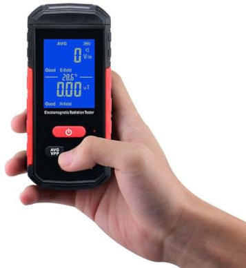 Zoegneer Détecteur de rayonnement électromagnétique numérique rechargeable pour four à micro-ondes et téléphone portable (WT3122), VVP7P493G962445I4E470120S6K18