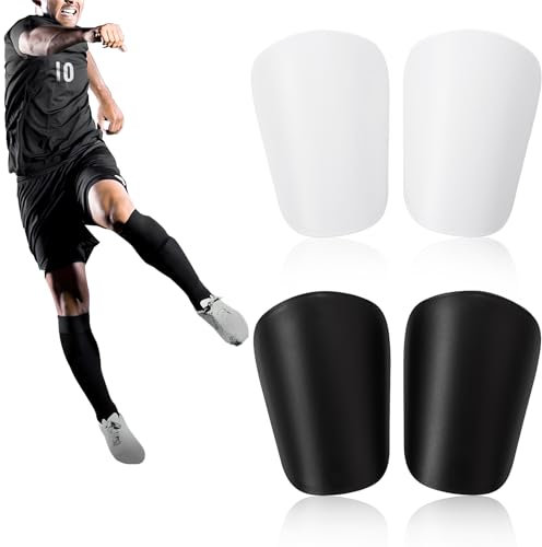 2 Paar Mini Schienbeinschoner Fußball Herren,Kleine Schienbeinschoner Kinder Fussball,Mini Shin Pads für Männer Frauen Jungen Mädchen,Gemütlich Schutzausrüstung (M)