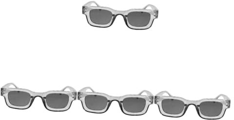 AOKWAWALIY 4 Stück Sonnenbrillen Coole Brillen Für Brillen Für Damen Modische Brillen Disco Party Brillen