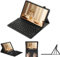 leleyo Tablet Tastatur Hülle für Samsung Galaxy Tab A 2019 8 Zoll Smart Cover Magnetisch mit abnehmbarer kabelloser Bluetooth-Tastatur für Samsung Galaxy Tab A 2019, Schwarz