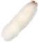 Faux Fur Tail 15.8 '' Fuchsschwanz, Faux Animal Tail Keychain Fluffy Therian Tail Anhänger Langer Fuchs Schwanz Schlüsselbund Charmehalter für Handtasche Weiß, falscher Schwanz, pelziger Schwanz