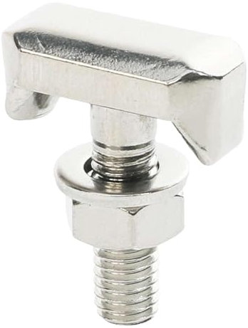 Terminal en T de batería, pernos de batería, tornillo tensor de cable, piezas de repuesto de tuercas de terminal de batería, extensor de cable de batería, perno de batería de coche de acero inoxidable