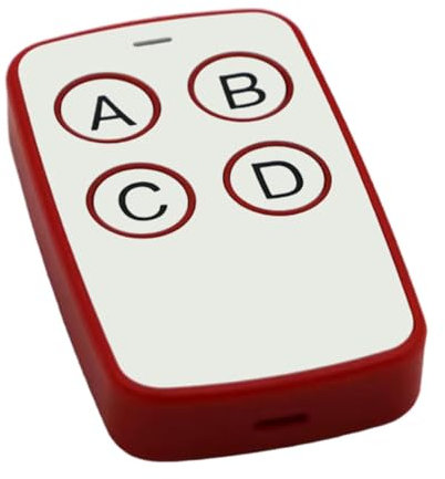 Mando a distancia de apertura de garaje, duplicador de control remoto inalámbrico, control remoto de clonación de 4 botones, control remoto de puerta eléctrica de repuesto MHZ para el hogar y el