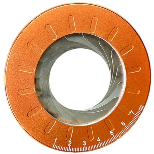 Circles Drawing Tool Sturdy Metal Multi-Purpose Adjustable Circles Maker & Pipe Diameter Measuring Tool for Woodworking