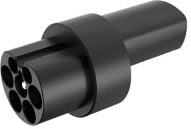 Kentures Type 2 to NACS EV Charging Adapter 7KW – 22kW AC Single & Three Phase Single Pin 32A Compatible
