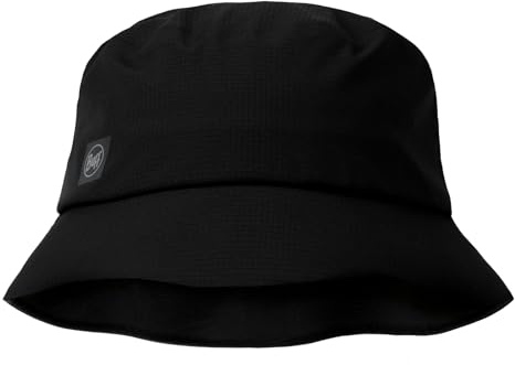 Buff® RAIN Bucket HAT SOLID Black S/M