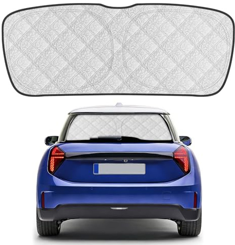 Parasol para Coche Ventana Trasera Reemplazo para Mini Cooper 2014-2026, Plegable Parasol para Parabrisas de Coche, Bloquea El 99% de Los Rayos UV y Mantiene Fresco El Vehículo