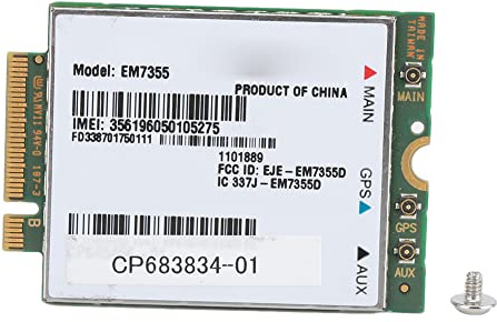Sierra Wireless AirPrime EM7355 4G LTE-Modul, echtes Hochgeschwindigkeits-100-Mbps-Download-NGFF-M2-Interface für Notebooks, Desktops, Verizon Sprint Networks