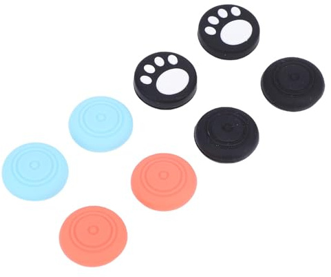 SALALIS Silikon Joystick-kåpor Set för 2 2025 Controller Halkfria Tumspakslock för Förbättrat Spel 8 Enheter