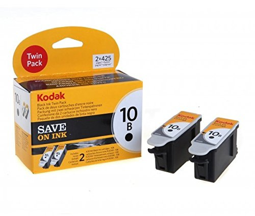 Kodak Black Ink Cartridge 10B Twin Pack - ink cartridges (Black, Black, High, Office HERO 6.1 HERO 7.1 HERO 9.1 ESP Office 6150 ESP 3250 ESP 5250 ESP 5210 ESP 7250 ESP 9250)