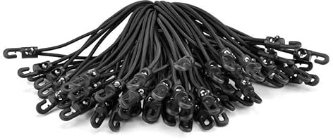 Riggatec Spannfix 4mm schwarz 20cm 50 Stk.