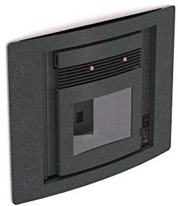 EVA CALOR Inserto Camino Alessio 11 Kw, Pellet, Cassetto Estraibile, L. 59,5xp. 70xh. 62 Cm