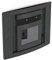 EVA CALOR Inserto Camino Alessio 11 Kw, Pellet, Cassetto Estraibile, L. 59,5xp. 70xh. 62 Cm