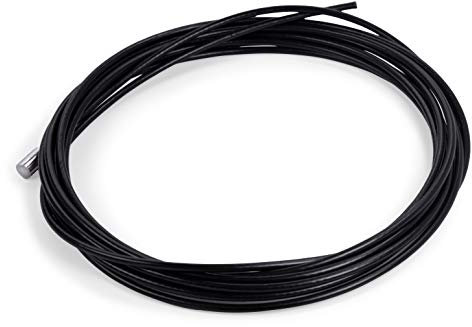 EliteSRS 3/32 résistant Kink, Nylon Enduit, Acier Inoxydable, 10Ft Sautons Vitesse par câble Noir