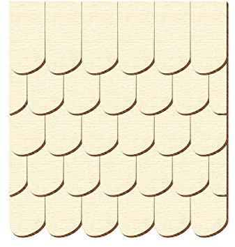 Tejas contrachapado. – Negro Bosque forma Izquierda – Tamaños y cantidad de selección de, Contrachapado, 25 Stück, 20mm x 10mm