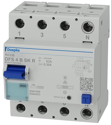 FI-Schalter allstromsensitiv DOEPKE DFS4 063-4/0,30-B SK