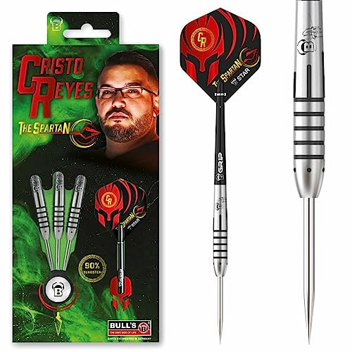 BULL'S Cristo Reyes Dart, Silber, 21 g