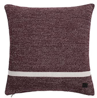 Marc O'Polo Dekokissen Rivar Aubergine 50x50 cm