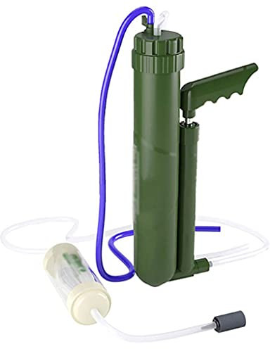 Mini Depuratore d'acqua Portatile, Depuratori d'acqua Portatili Sopravvivenza, Equipaggiamento di Sopravvivenza E Emergenza All'aperto 0,0 Micron per Viaggi In Campeggio