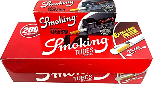 Smoking Empty Filter Tubes and Filling Machine - Starter Set