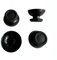 für PS5 Analog Sticks/Thumb Sticks 4 Stück 4PCS Ersatzsticks (Schwarz)