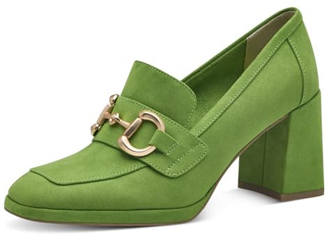 MARCO TOZZI Damen Trotteur Elegant Vegan, Grün (Apple), 40 EU