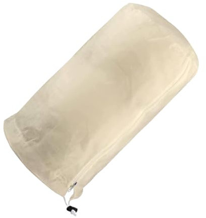 kawehiop Jutebeutel für Pflanzen, Winterschutz, langlebig und effizient, effektiver Pflanzenschutz, PP Winterschutz für Pflanzen, Creme Farben, 60 * 80cm