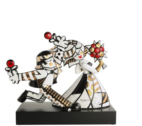 Figur Golden Follow Me Romero Britto - Pop Art