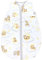 TupTam Baby Sommer Schlafsack 0.5 TOG aus OEKO-TEX zertifizierten Materialien, Farbe: Tiere/Ecri, Größe: 92-98