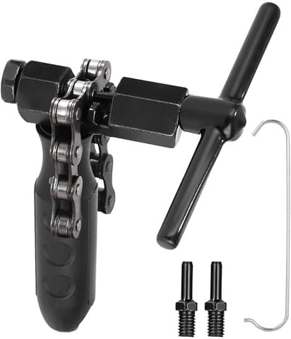 FAOKZE Fahrradkette Werkzeug,Profi Fahrradkette Werkzeug,Kettennieter Fahrrad,Profi Fahrradketten Nietwerkzeug,Bike Chain Tool,Fahrrad Kettenspalter Cutter,für 6 bis 12-Fach und Singlespeed Ketten