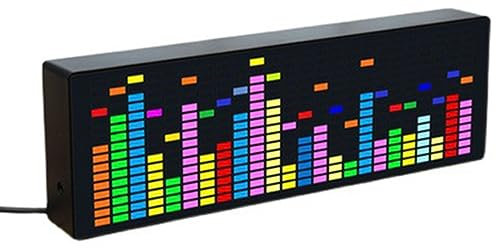 Domasvmd Pantalla de música a todo color KTV escenario LED luz rítmica 84 metros