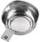 Amosfun 2 Pcs Large Diameter Funnel Tea Colander Spice Funnel Funnels Transferring Liquid Extra Large Funnel Large Food Canning Funnel Oil Hopper Canning Tin Cans Black Stainless Steel