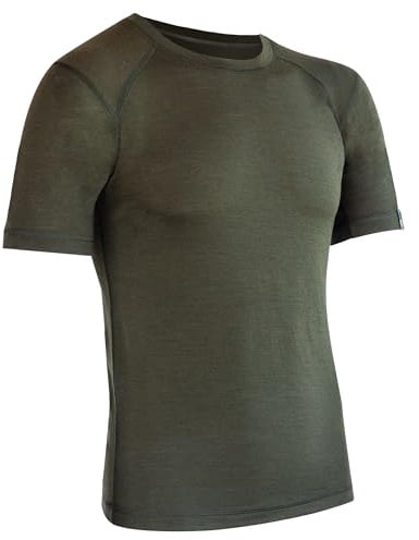 PSS X-Treme Funktionsshirt Merino Kurzarm Olivgrün Größe 3XL