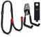 3-H Schlauchhalter Wand Staubsauger Halterung Gerätehaken 3PC Set, Schlauch Wandhalterung, Staubsaugeraufhänger, Schlauchhalterung Stahl, Schwerlast Wandhaken Garage, Doppelhaken Mit Aufbewahrungsgurt