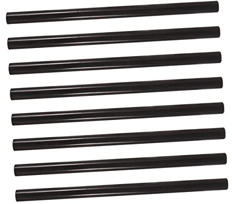 GLSTOY 24pcs Hot Melt Glue Sticks Plastic DIY Glue Sticks for Office Craft Projects