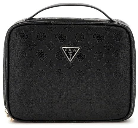 GUESS Wilder Travel Cosmetic Organizer Case Black