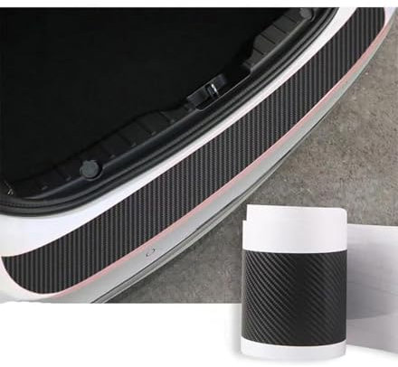 MINGZT Auto Carbon Optik Ladekantenschutz Folie für Nissan X-Trail X Trail Xtrail T32 2014-2021 2020 2019 2018, Stoßstangenschutz Kratzschutz Lackschutzfolie Selbstklebend