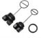4pcs Fuel Oil Lids 577858501, 577 85 85-01, 530010846, 530057236 for McCulloch Mac 7-38, 738, 7-40, 740, 7-42, 742, 8-38, 838, 8-42, 842, Xtreme 842 Chainsaws(4pcs)