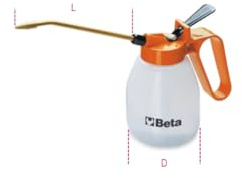 Beta Tools 1752 200-almotolias plãstic. Bico rãgido