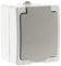 Zenitech - Base IP54 2P+T 16A Gris Claro - Akya