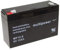 Multipower Bleiakku MP12-6 6,0 Volt 12 Ah mit 4,8mm Steckanschlüsse