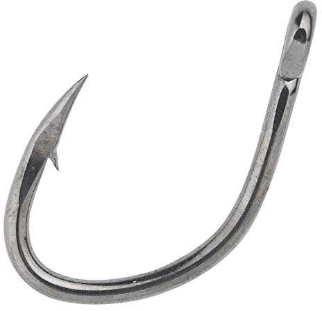 Owner Offshore Hook 5129 - Meereshaken für Dorsch, Heilbutt & Thunfisch, Angelhaken zum Meeresangeln, Einzelhaken, Haken, Größe/Packungsinhalt:Gr. 8/0-5 Stück