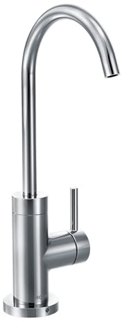 Moen Chrome Sip Modern Cold Water Kitchen Beverage Faucet with Optional Filtration System, S5530