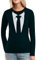 Gedruckter Anzug/Legendäre Stinson Krawatte Barney - Tuxedo Kostüm Party Damen Langarm-Schwarz XX-Large T-Shirt