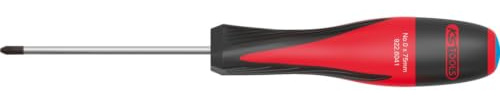 KS Tools 922.6041 Schraubendreher ULTIMATE POZIDRIV, PZ0 - Klinge 75 mm | ULTIMATE POZIDRIV®-Schraubendreher, PZ0 - Klinge 75 mm, Chrom-Vanadium, präzises Schrauben