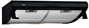 Teka C 6420 Telescópica o extraplana Negro 375m³/h E - Campana (375 m³/h, Canalizado, F, g, D, 60 dB)