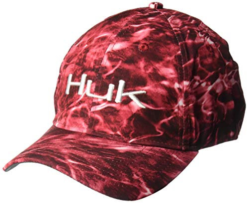 HUK Herren Stretch Cap Elements Rot L/XL