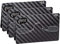 glens Mini Lesebrille | Lesebrille +2.0 in Carbon Pack | Packung mit 3 rutschfesten Lesebrillen für Herren und Damen | Armlose Notfallbrille im Taschenformat | Erhältlich in verschiedenen Stärke